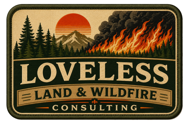Loveless Land & Wildfire Consulting logo